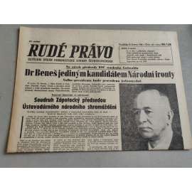 Rudé právo (19.6.1946) - staré noviny