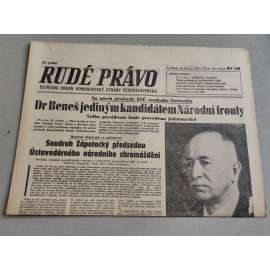 Rudé právo (19.6.1946) - staré noviny