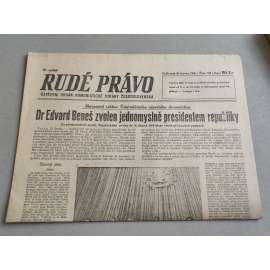 Rudé právo (20.6.1946) - staré noviny