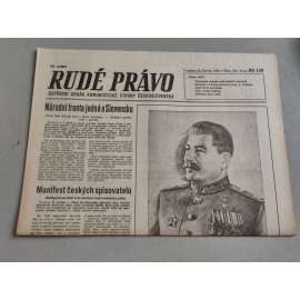 Rudé právo (22.6.1946) - staré noviny