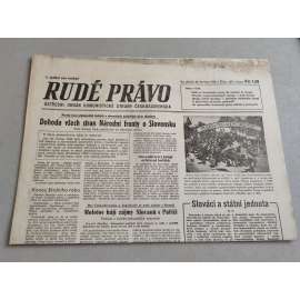 Rudé právo (26.6.1946) - staré noviny