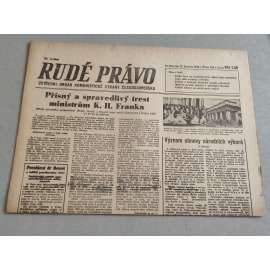 Rudé právo (27.6.1946) - staré noviny