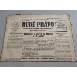 Rudé právo (21.7.1928) - ročník IX. - staré noviny - Ústřední orgán komunistické strany [komunisté, komunismus]