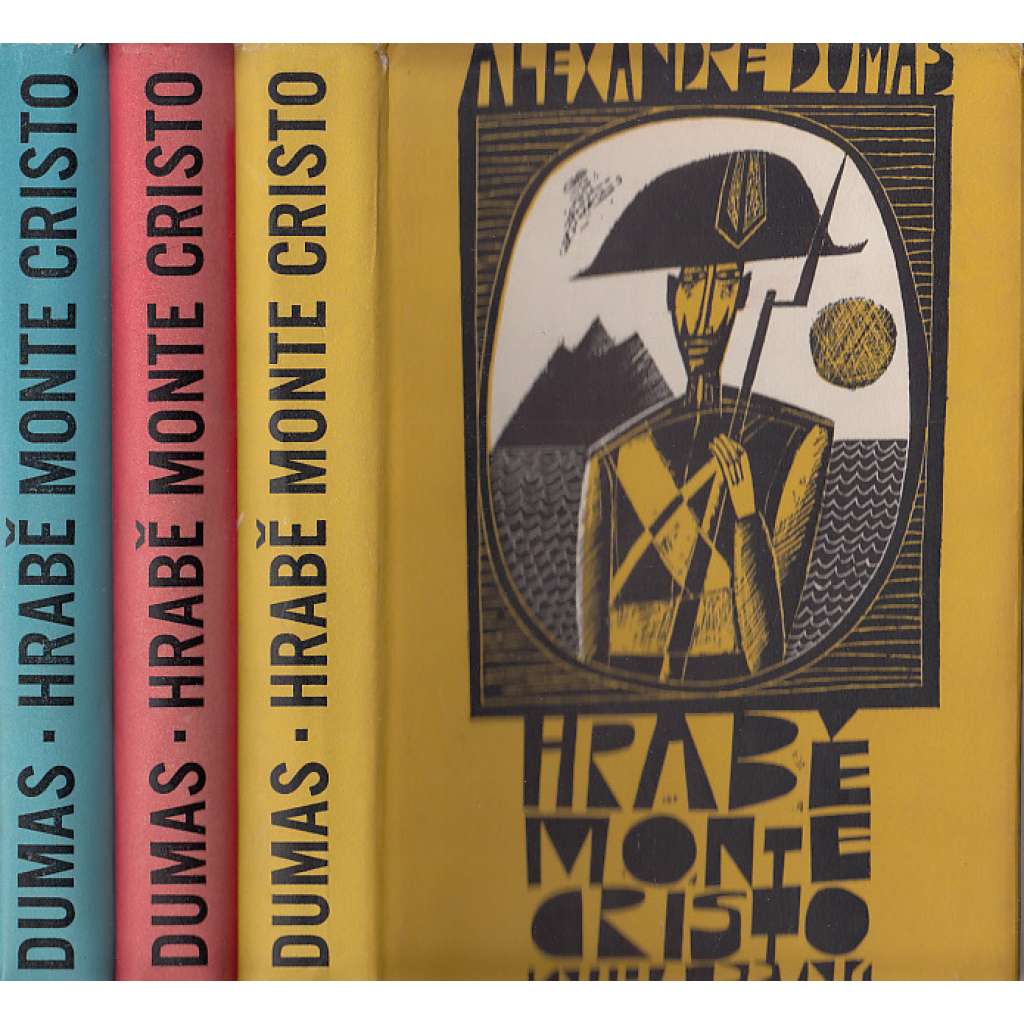 Hrabě Monte Christo, I. - VI. díl ( ve 3.svazcích)