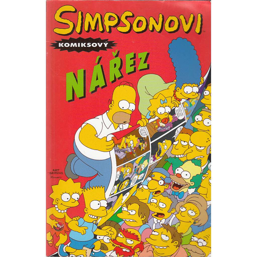 Simpsonovi: Komiksový nářez - komiks