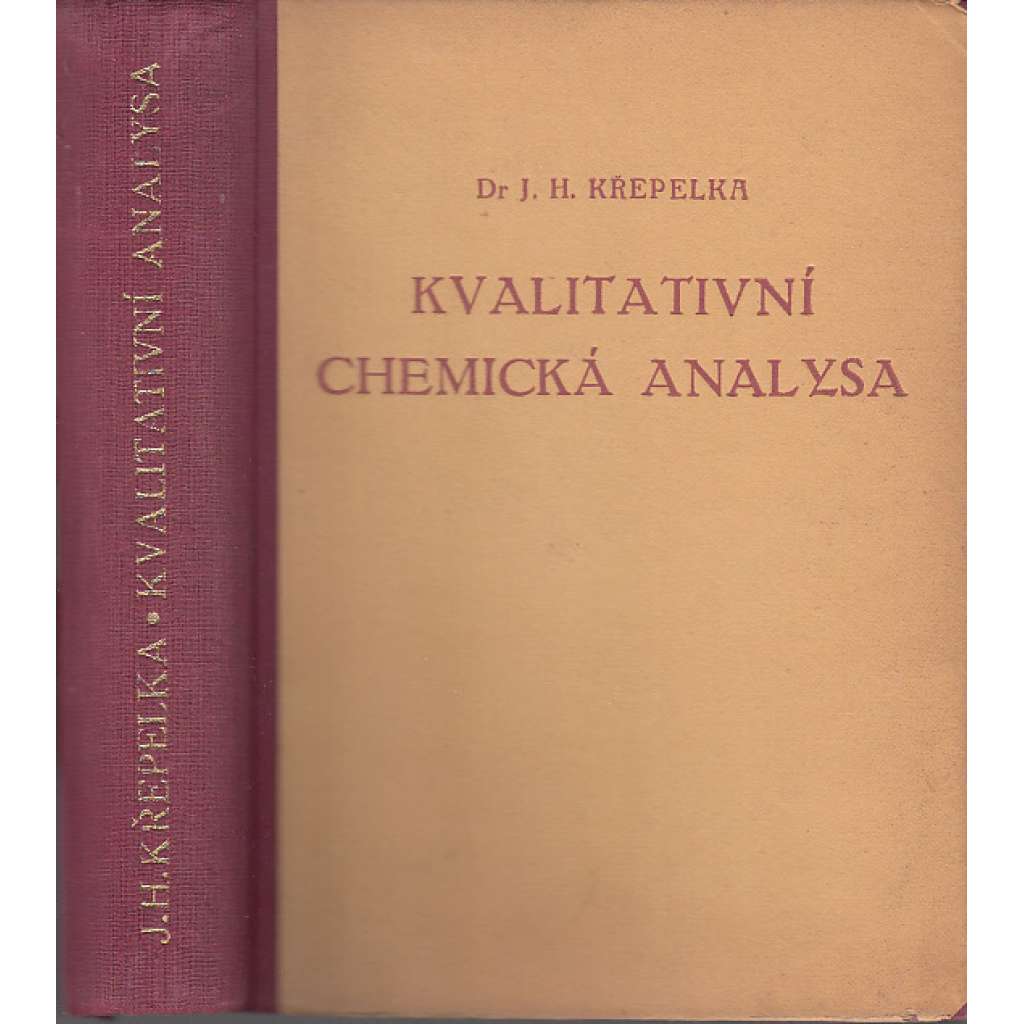 Kvalitativní chemická analysa - Reakce a mikroreakce látek anorganických i organických (chemie, analýza)