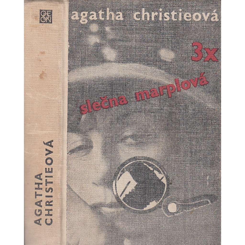 3x slečna Marplová - Agatha Christie - detektivní romány - Není kouře bez ohýnku, Mrtvá v knihovně, Kapsa plná žita