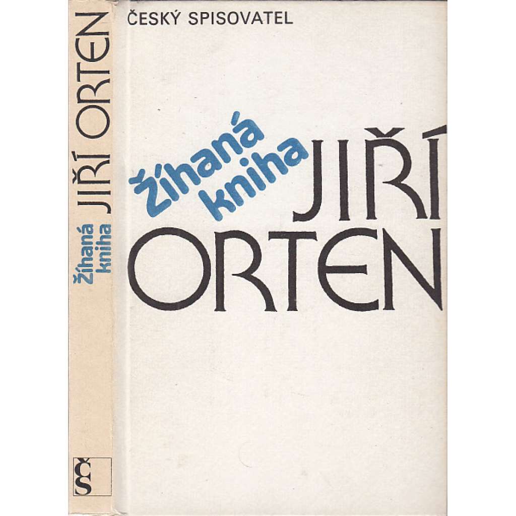 Žíhaná kniha - Jiří Orten (Spisy, sv. 2)