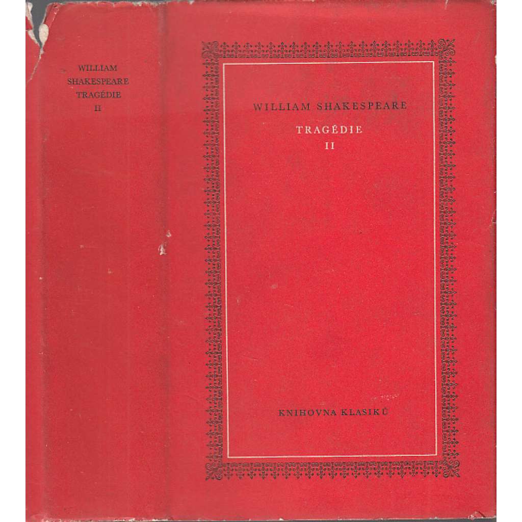 Tragédie II. - William Shakespeare (Král Lear - Antonius a Kleopatra - Koriolanus - Timon Athénský - Cymbelín) (Edice Knihovna klasiků)