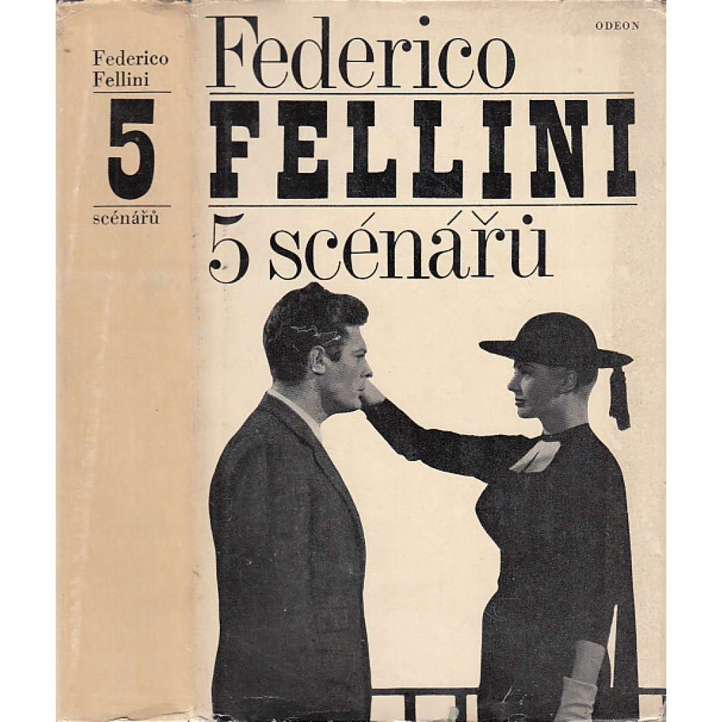Federico Fellini - 5 scénářů - [italský film, kino: Sladký život, Osm a půl, Silnice, Darmošlapové, Cabiriiny noci]