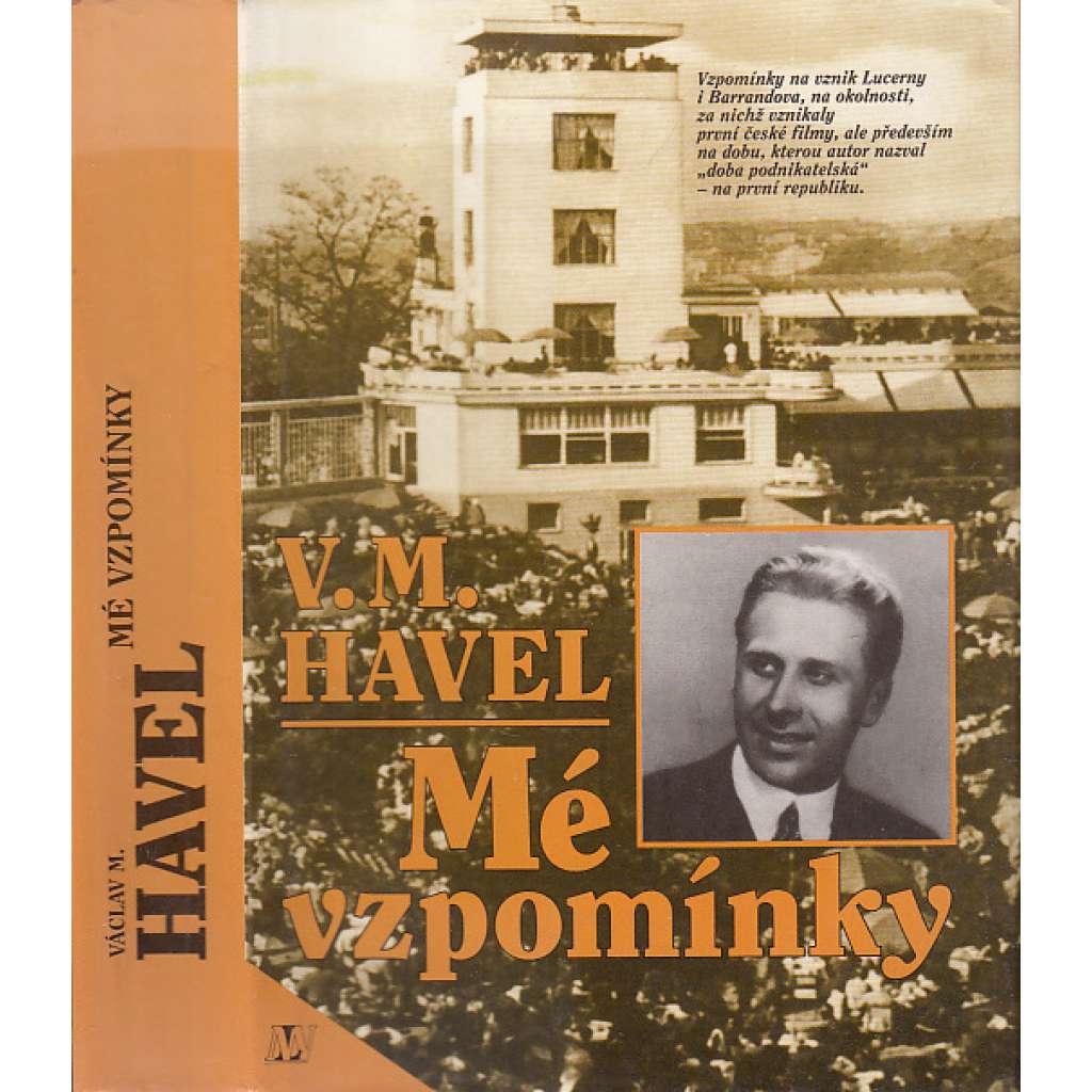 Mé vzpomínky (Havel - otec prezidenta, Lucerna, Barrandov) - (vyd. Lidové noviny 1995)