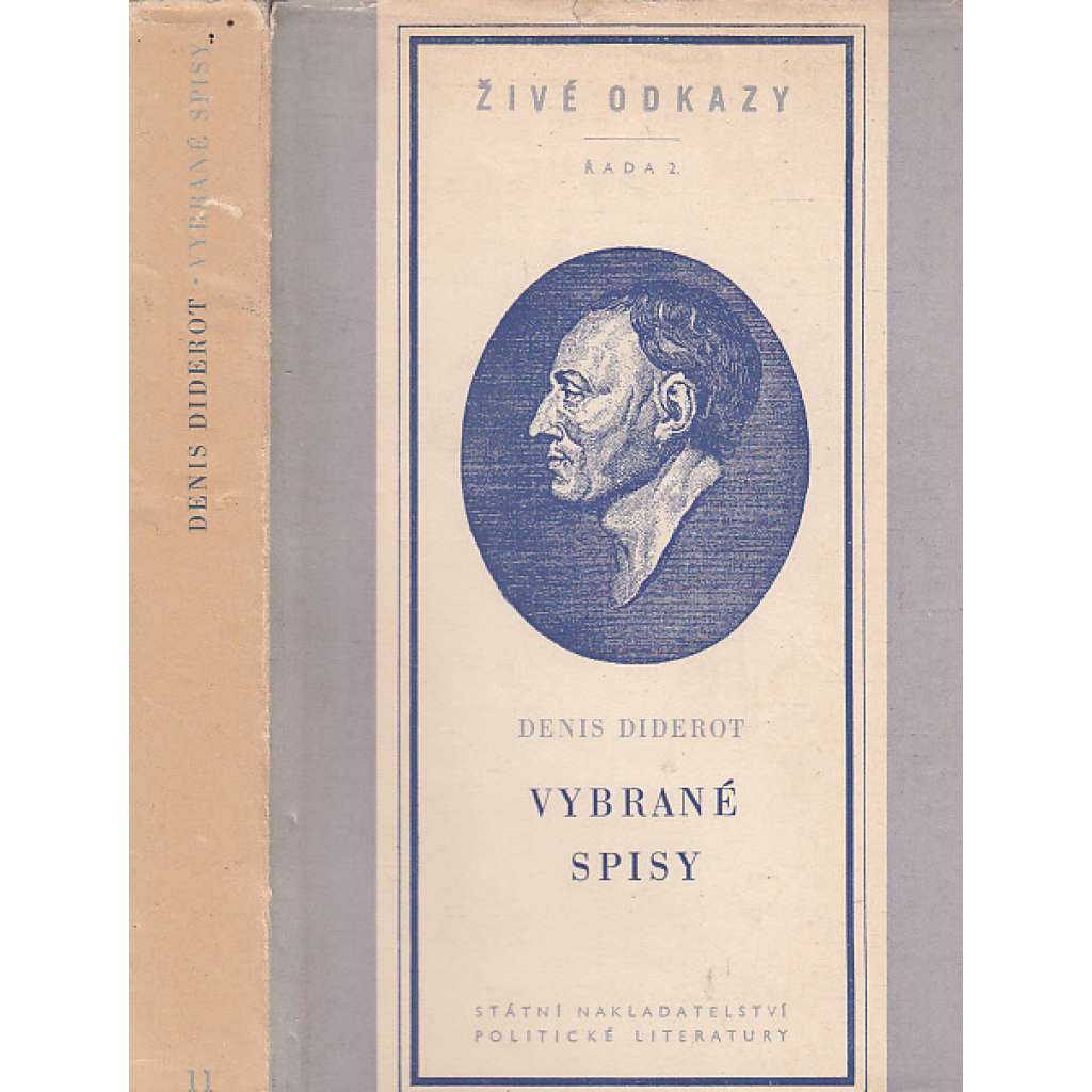 Vybrané spisy - Denis Diderot (Rameauův synovec, Herecký paradox, Prospekt encyklopedie, Myšlenky o výkladu přírody ad.) (edice Živé odkazy - filozofie)