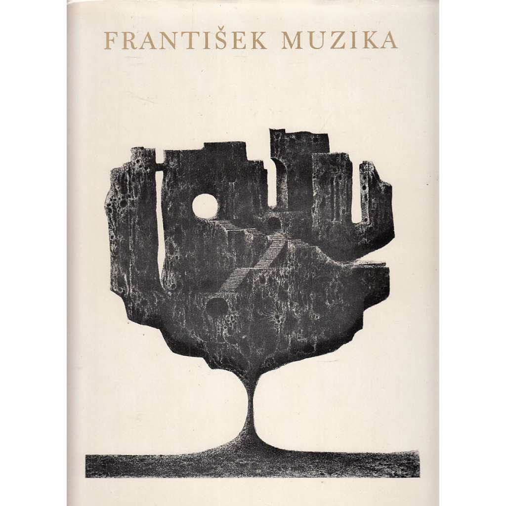František Muzika - monografie (malba a grafika, kubismus, surrealismus, avantgarda) + grafika LARVA (orig. linoryt; 1966)