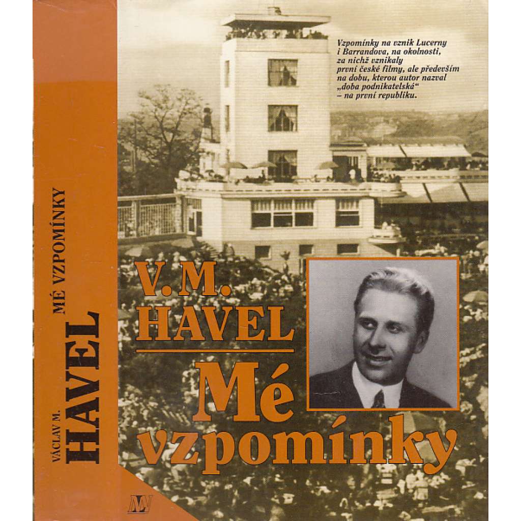 Mé vzpomínky (Havel - otec prezidenta, Lucerna, Barrandov) - (vyd. Lidové noviny 1995)