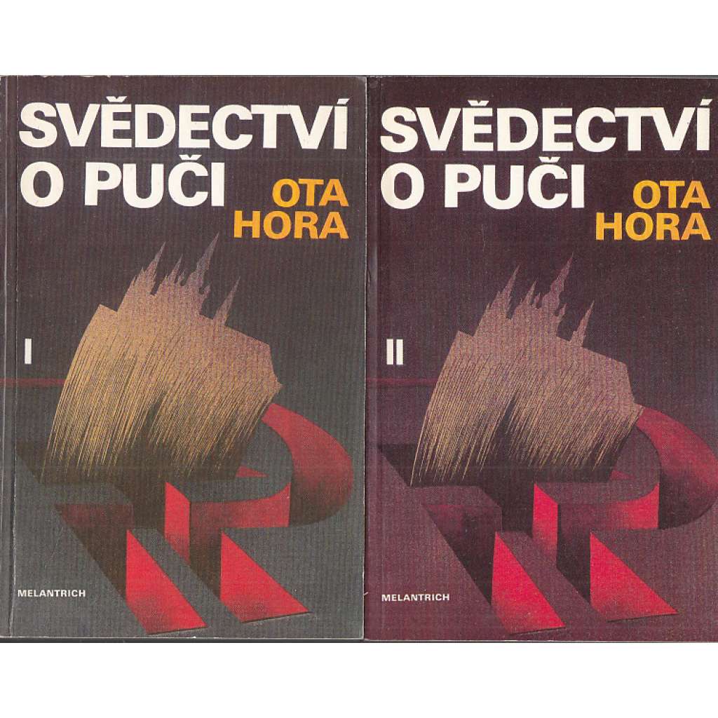 Svědectví o puči 1+2 (komplet dvou svazků) Z bojů proti komunizaci Československa [1945-1948, Obsah: jak se komunisté ujímali vlády, vítězný únor 48]