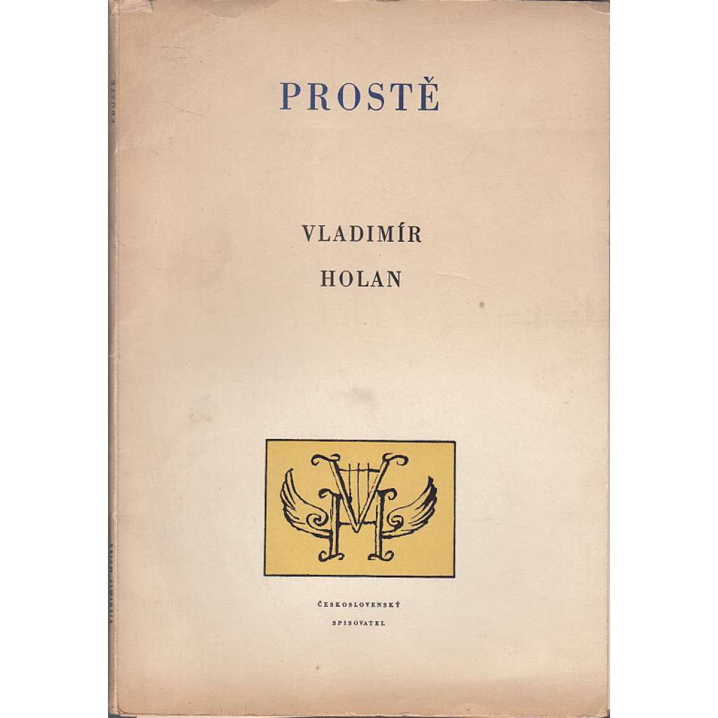 Prostě - Vladimír Holan