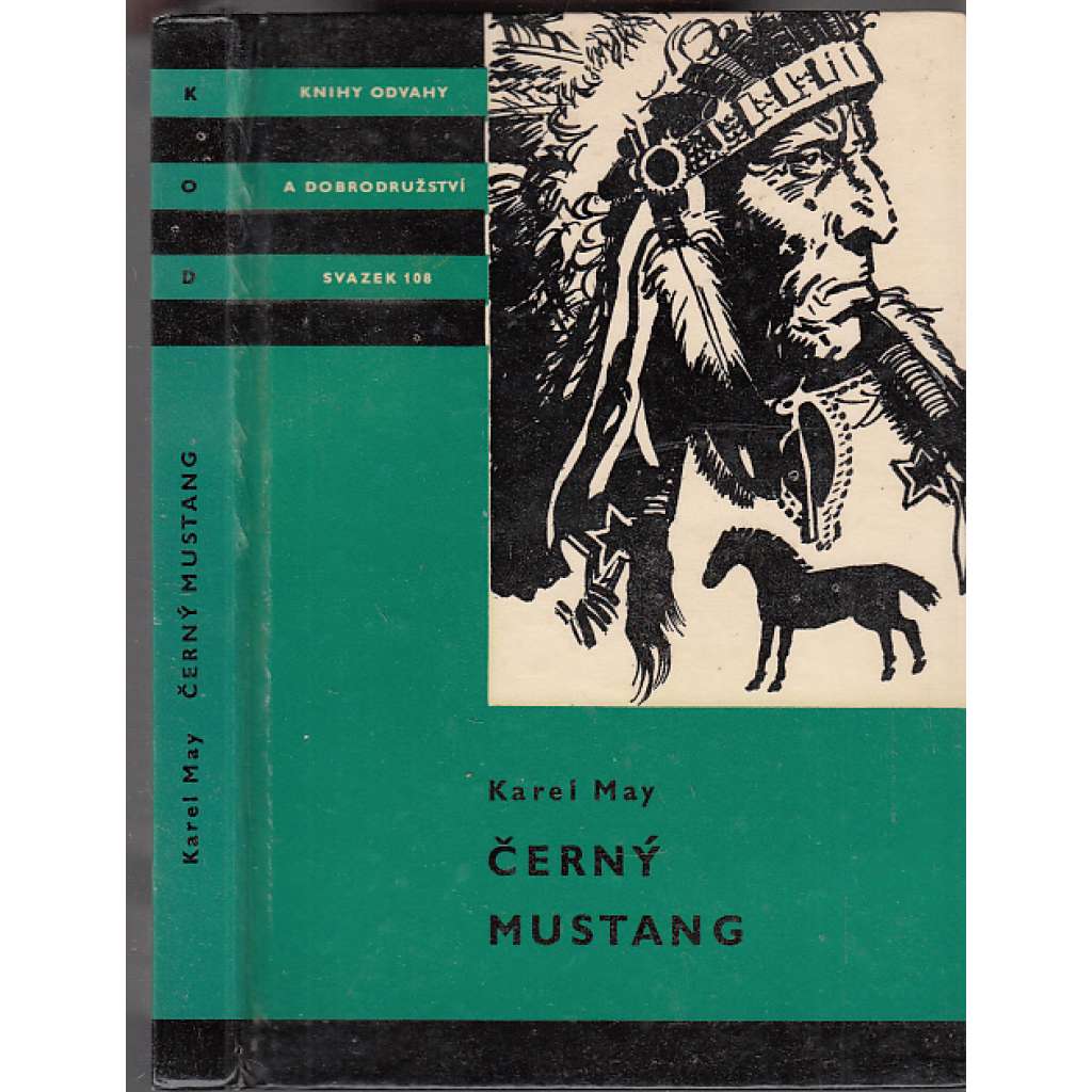 Černý mustang (edice KOD, sv. 108, Knihy odvahy a dobrodružství) Černý mustang (edice KOD, sv. 108, Knihy odvahy a dobrodružství)