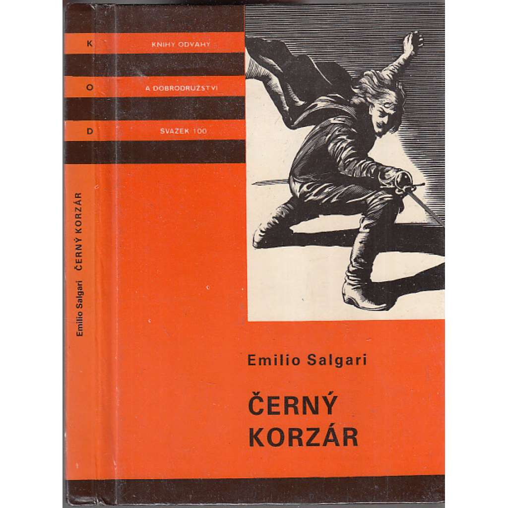 Černý korzár (edice KOD, Knihy odvahy a dobrodružství, svazek 100.)