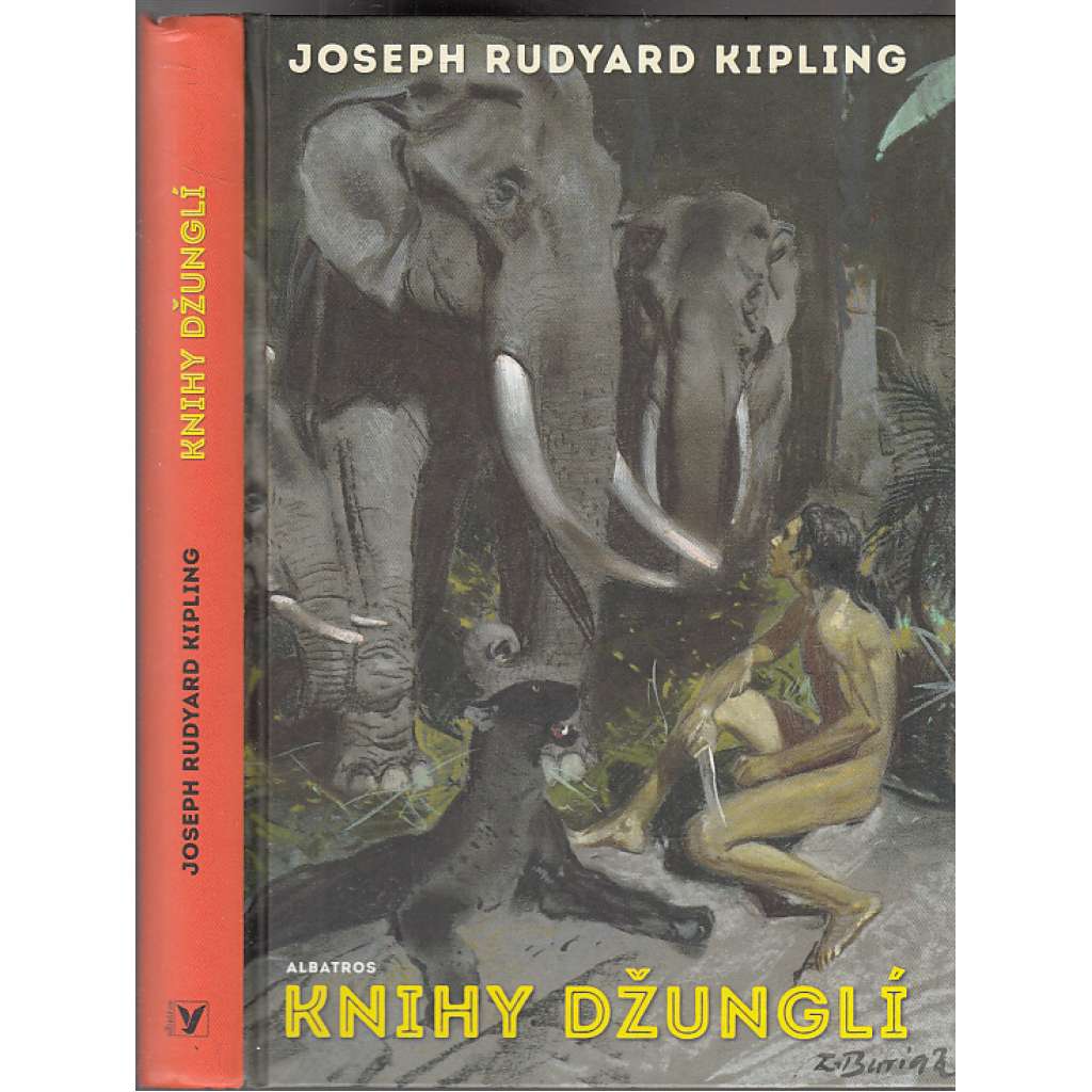 Knihy džunglí [ilustrace Zdeněk Burian]