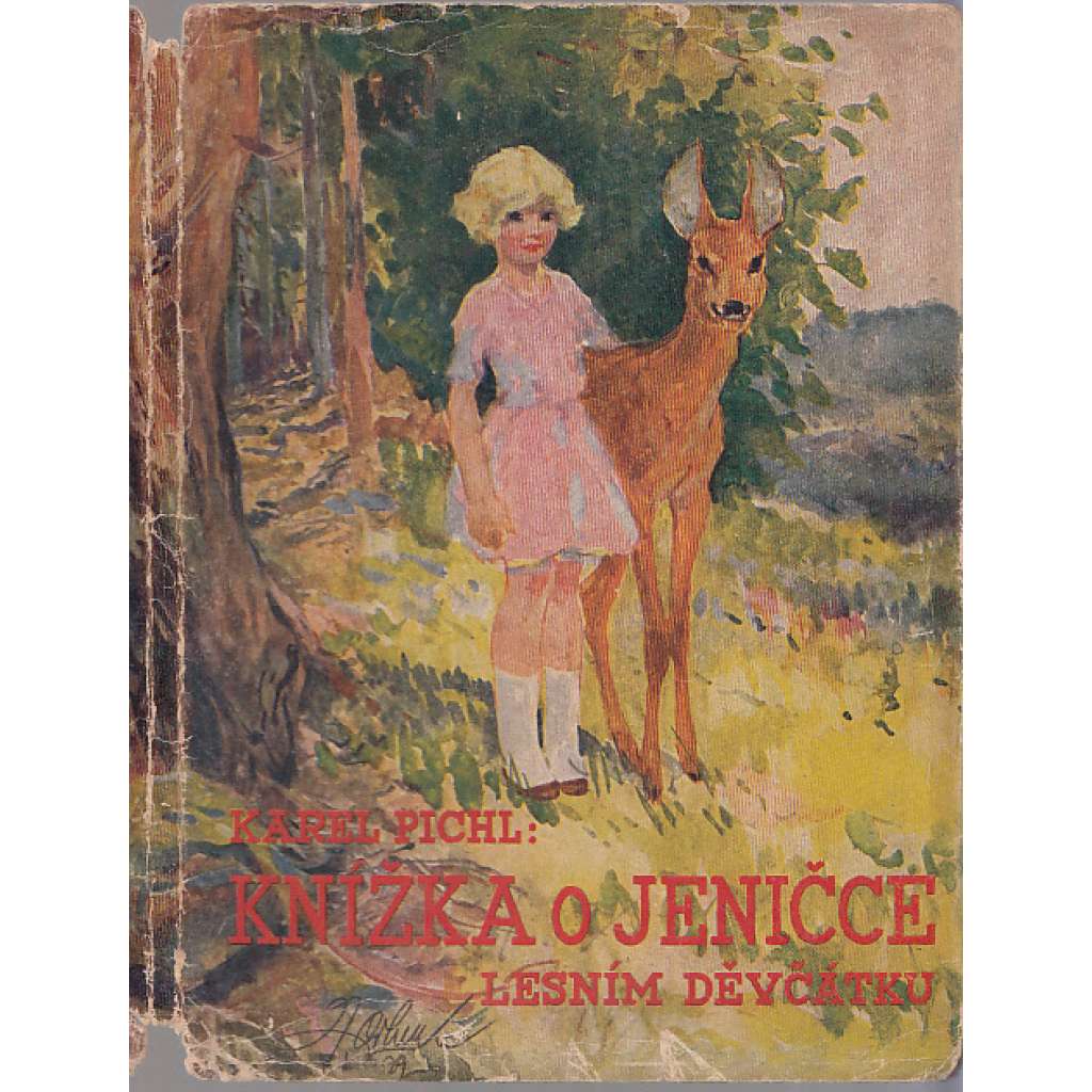 Knížka o Jeničce, lesním děvčátku