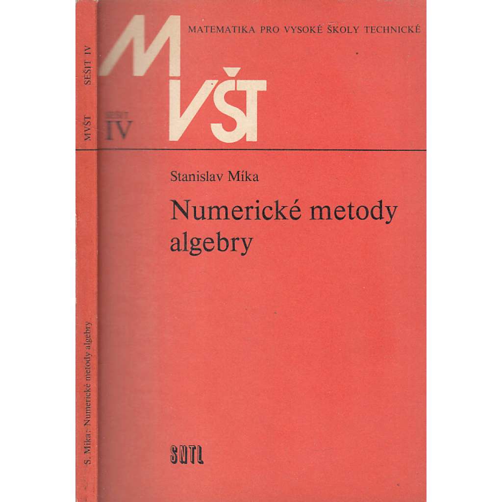 Numerické metody algebry (sešit IV.)