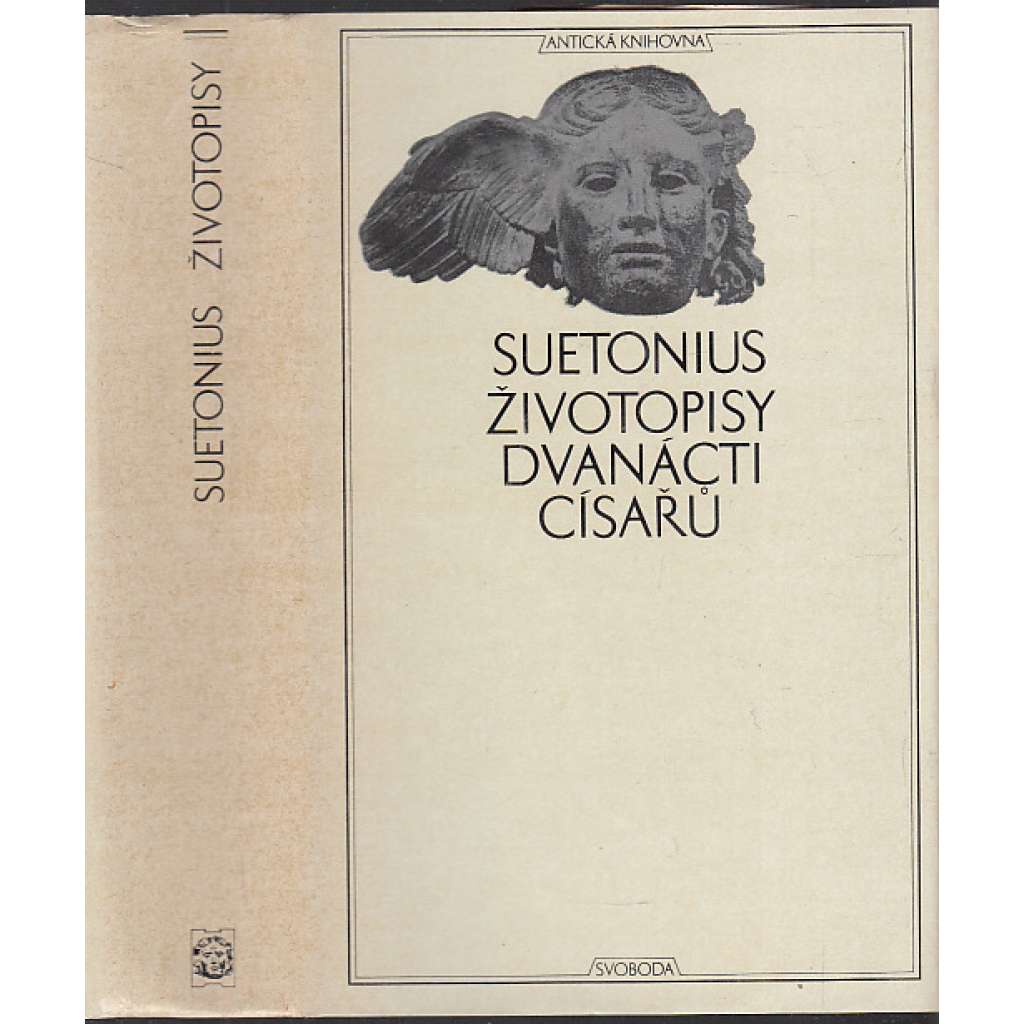 Životopisy dvanácti císařů (Antická knihovna sv. 24) [Obsah: antický Řím za císařství, římští císařové: Julius Caesar, Augustus, Tiberius, Claudius, Nero, Caligula, Titus, Domitianus, Vespasianus]