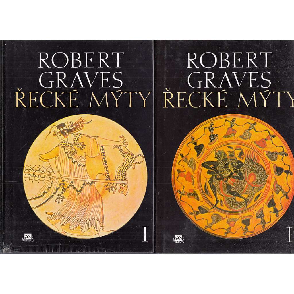 Řecké mýty I. - II., dva svazky [antická mytologie, řečtí bohové a hrdinové, antické Řecko]