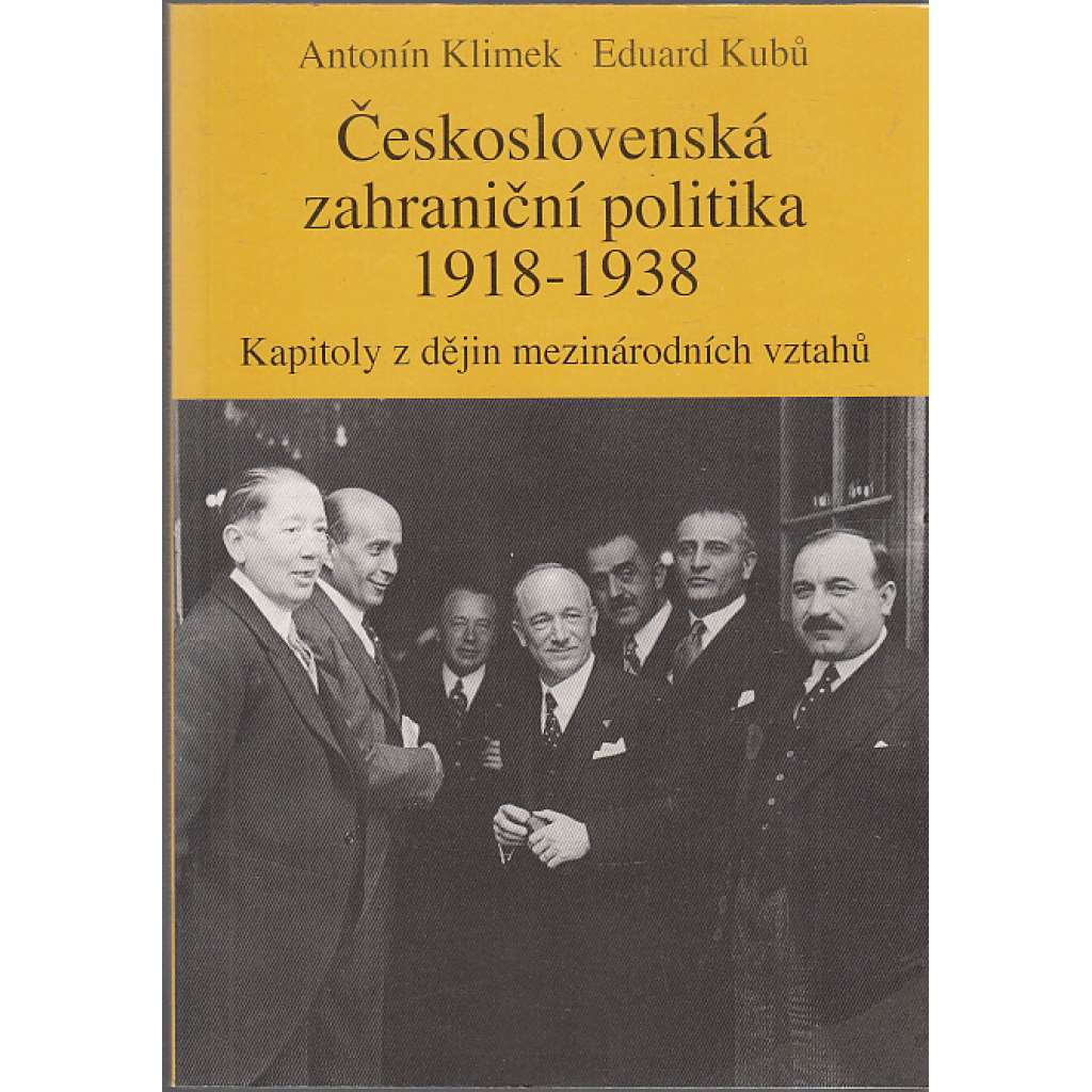Československá zahraniční politika 1918-1938