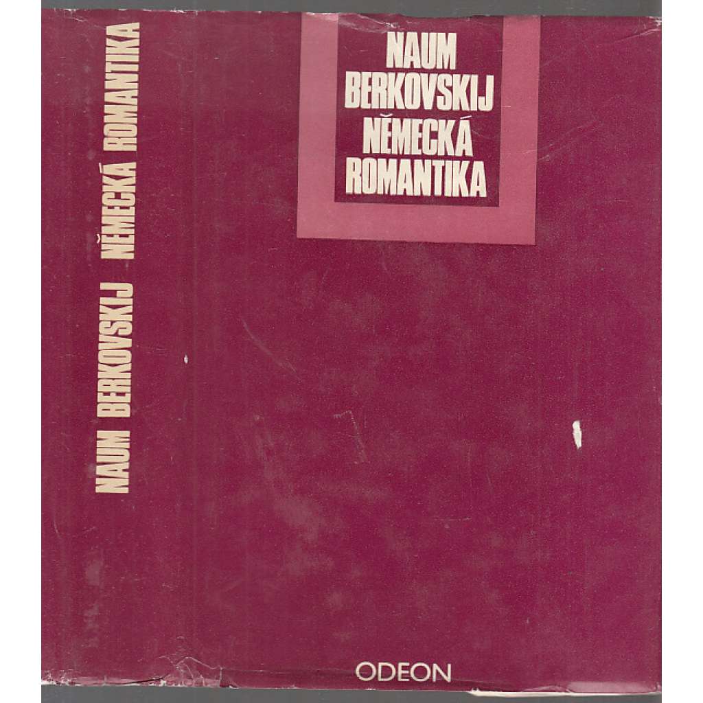 Německá romantika [Obsah: období romantismu v německé literatuře: Novalis, Tieck, Holderlin, Brentano, Arnim, Kleist, Hoffmann; literární historie]