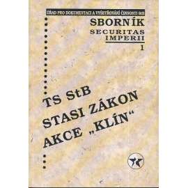 TS StB, Stasi zákon, Akce Klín (Securitas Imperii 1) (sborník, tajná policie, komunismus)