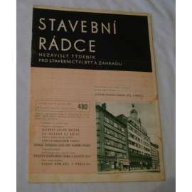 Stavební rádce 1937, roč.X., č.II., č. běžné 480