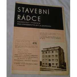 Stavební rádce 1937, roč.X., č.7., č.běžné 476