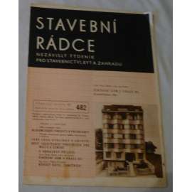 Stavební rádce 1937, roč.X., č.13., č.běžné 482