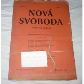 Nová svoboda. R.II./1925