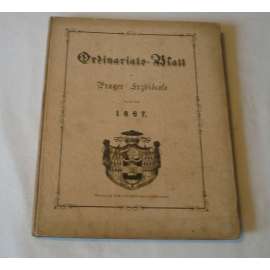 Ordinariátní list na rok 1867