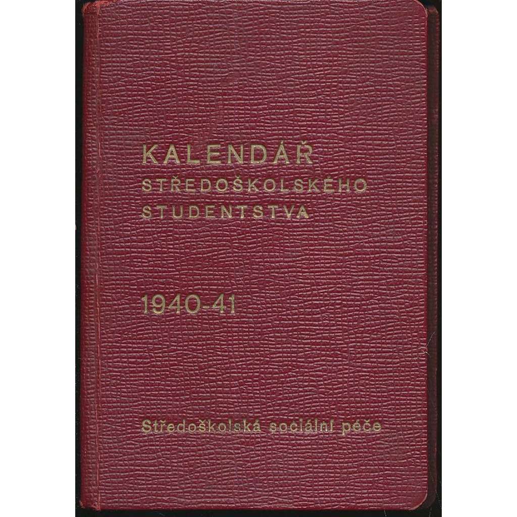 Kalendář středoškolského studentstva, 1940-41