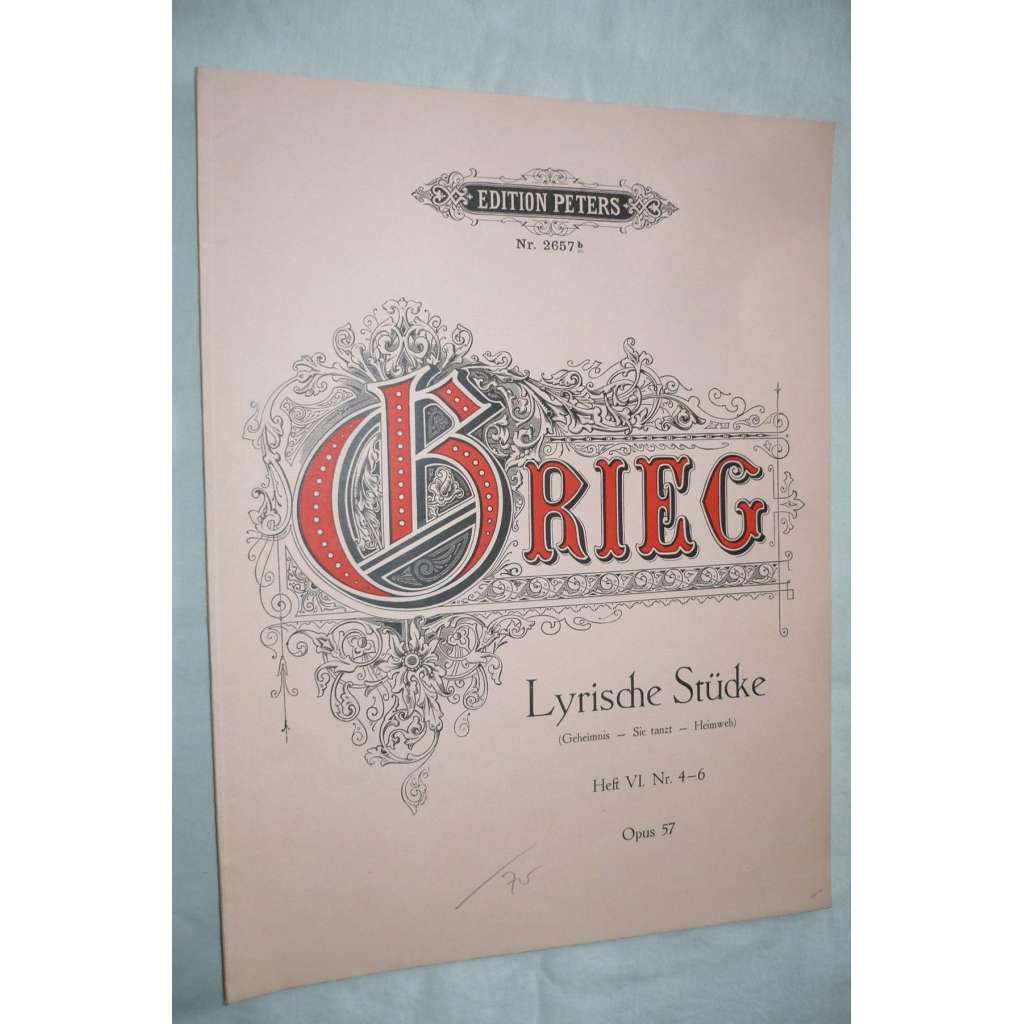 Lyrische Stücke, sešit VI.