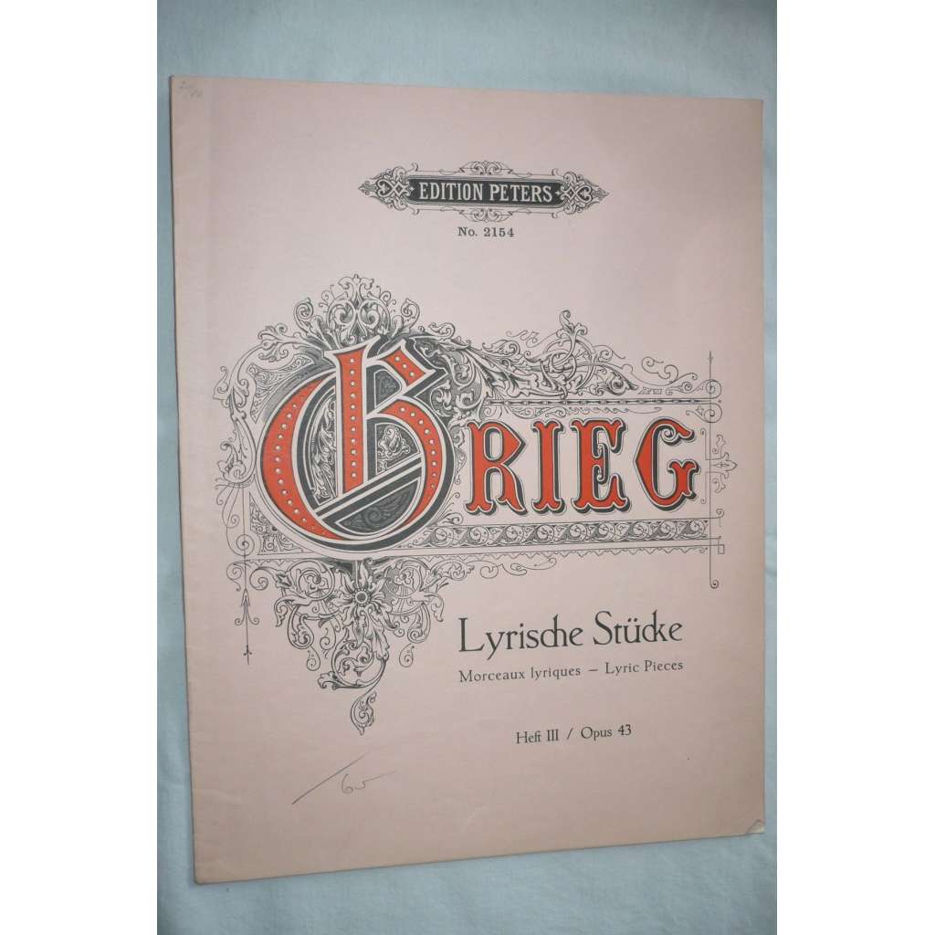 Lyrische Stücke, sešit III.