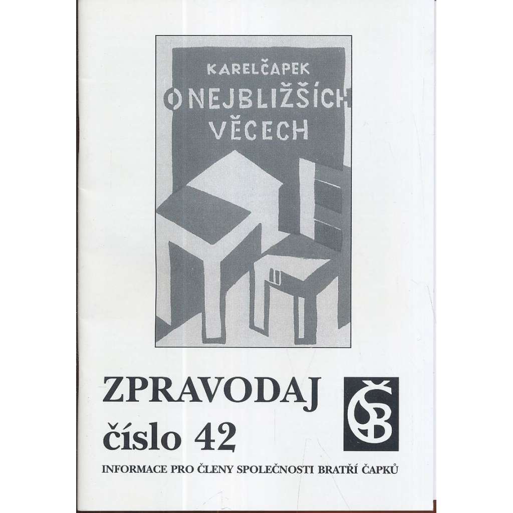 Společnost bratří Čapků:Zpravodaj 42/2003