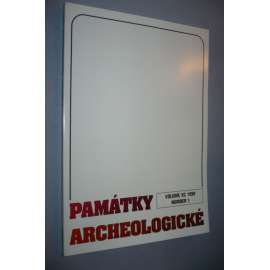 Památky archeologické 1999/1