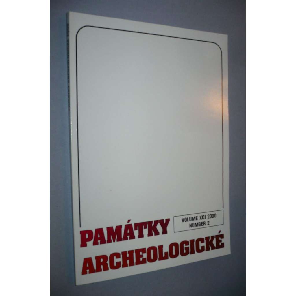 Památky archeologické 2000/2