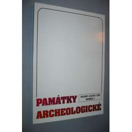 Památky archeologické 1996/1