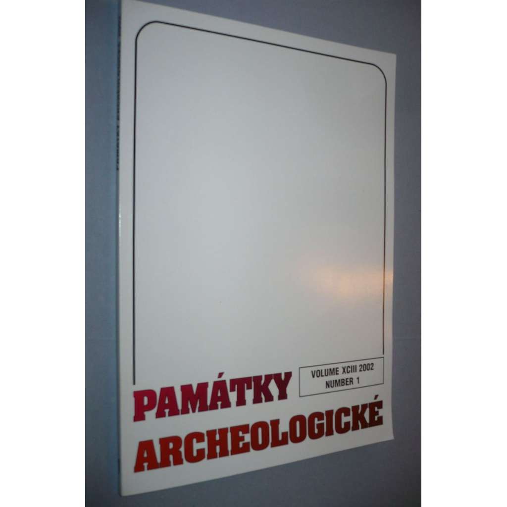 Památky archeologické 2002/1