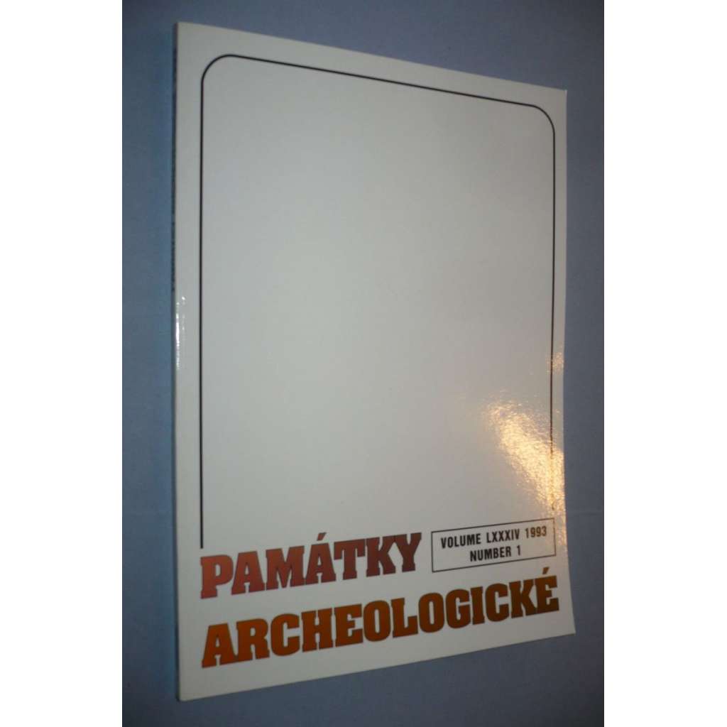 Památky archeologické 1993/1