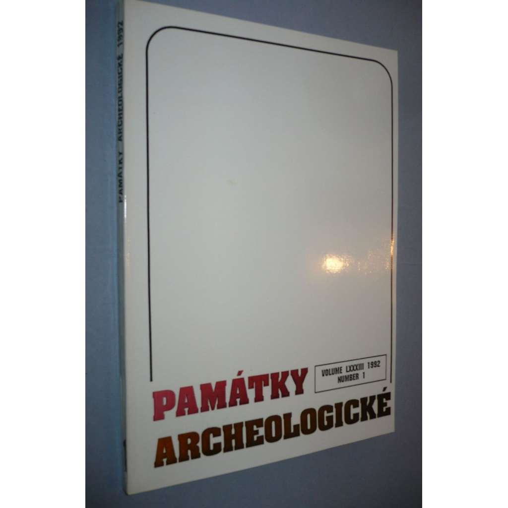 Památky archeologické 1992/1