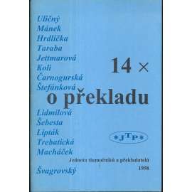 14 x o překladu [překlad, překládání, překladatelství]