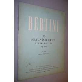 25 snadných etud. Op. 100