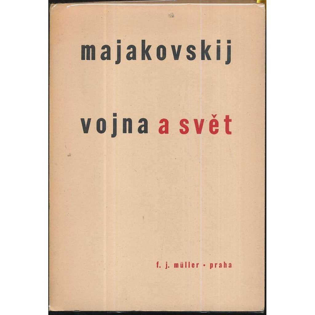 Vojna a svět
