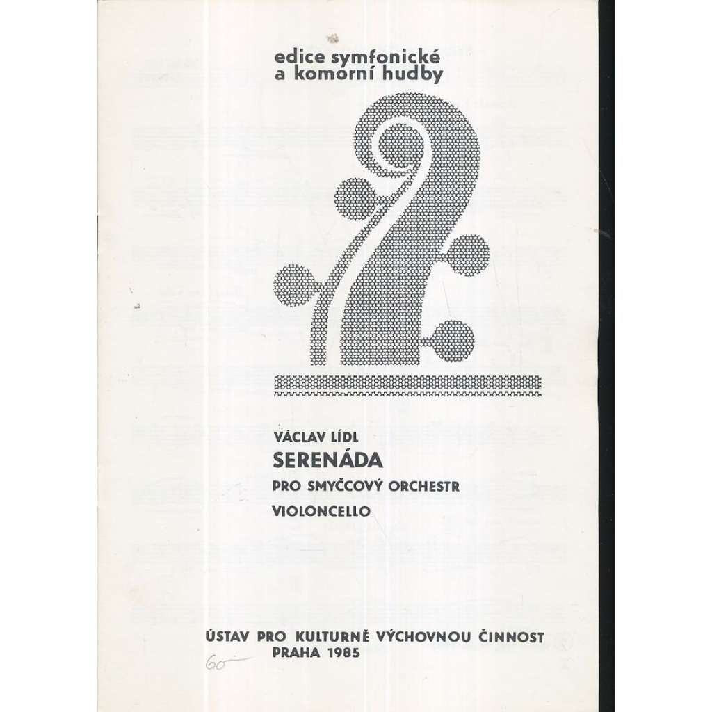 Serenáda pro smyčcový orchestr.Violoncello