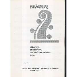 Serenáda pro smyčcový orchestr.Viola